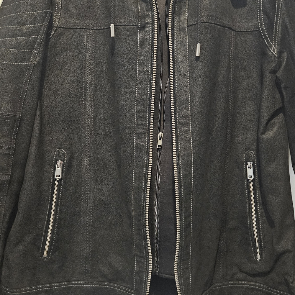 Wilsons Leather Classic Black Jacket - Picture 2 of 4